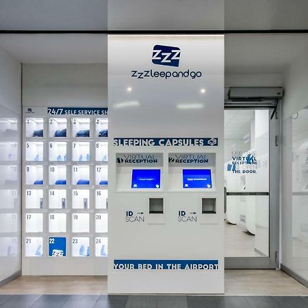 Resting Pods - Zzzleepandgo Bgy Airport Hotel Orio al Serio Bagian luar foto